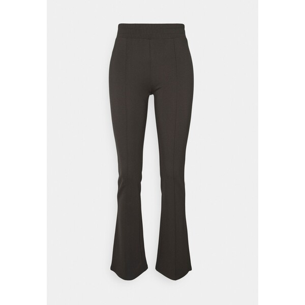PIECES Tall PCKLARA FLARED PANTS TALL Spodnie materiałowe black olive PIP21A016-Q11