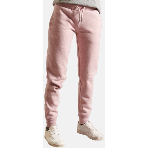Superdry Spodnie treningowe soft pink marl SU221A0ES-J11
