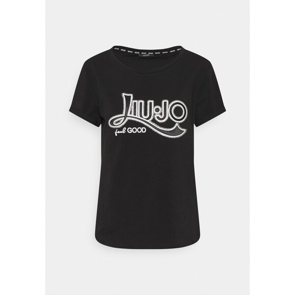 Liu Jo Jeans T-shirt z nadrukiem nero L2521D05C-Q11