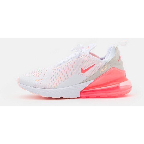 Nike Sportswear AIR MAX 270 Sneakersy niskie white/bright mango/crimson tint NI111A0RN-A11