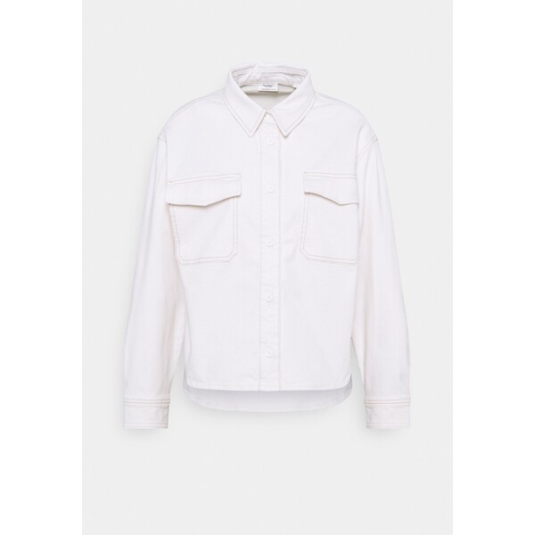 Marc O'Polo DENIM CROPPED LONGSLEEVE Koszula multi/off-white cotton OP521E04W-A11