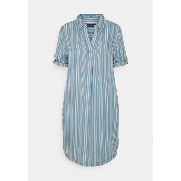 Marks & Spencer COLLARED Sukienka letnia blue QM421C06U-K11