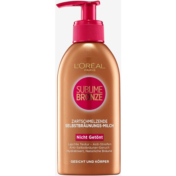 L'Oréal Paris Skin SUBLIME BRONZE MILK Samoopalacz - LOQ31G017-S11