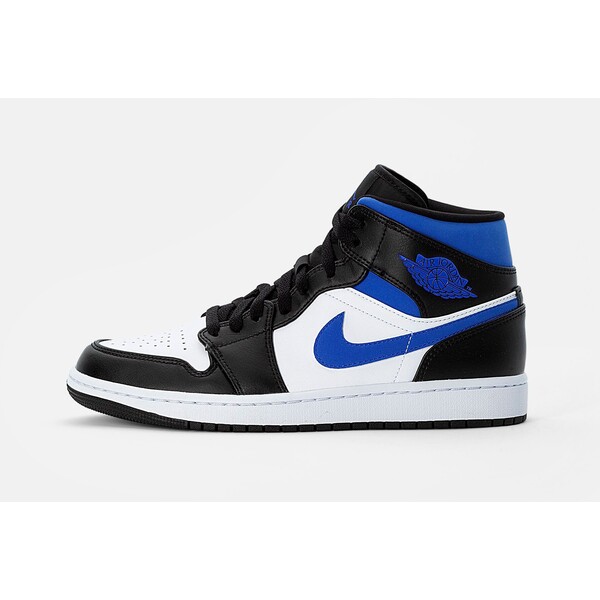 Jordan AIR JORDAN 1 MID Sneakersy wysokie white/racer blue black JOC12N001-A22