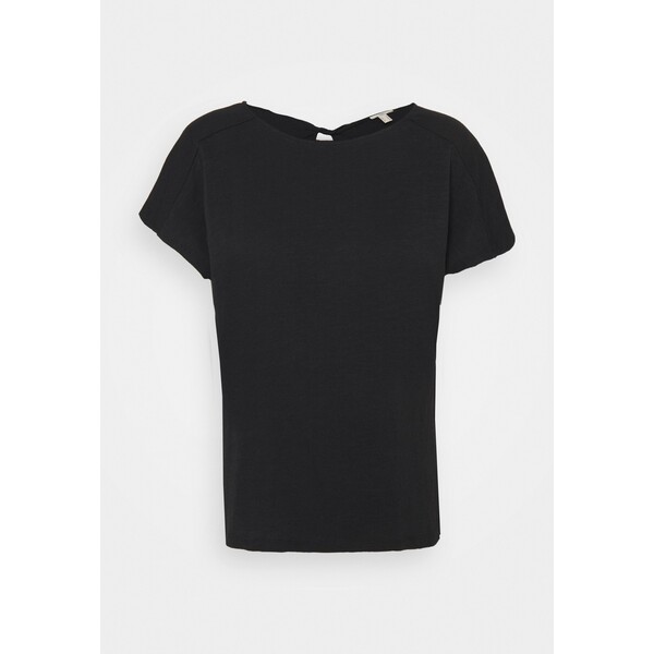 edc by Esprit BACKTIE T-shirt basic black ED121D1MD-Q11