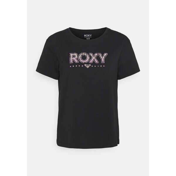 Roxy SWEET EVENING T-shirt z nadrukiem anthracite RO521D0GV-Q11