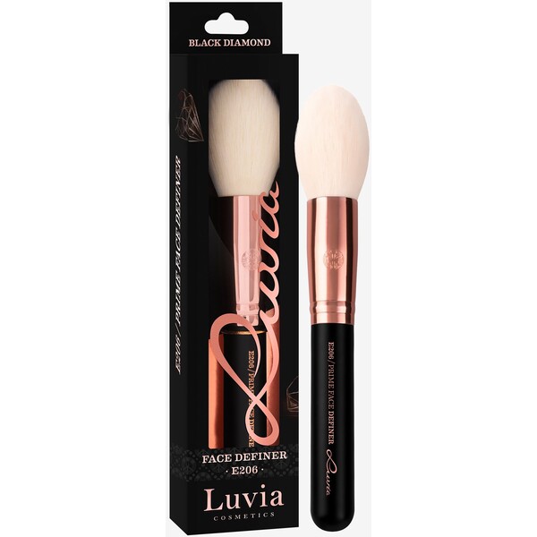 Luvia Cosmetics PRIME FACE DEFINER Pędzel do makijażu black LUI31J019-Q11