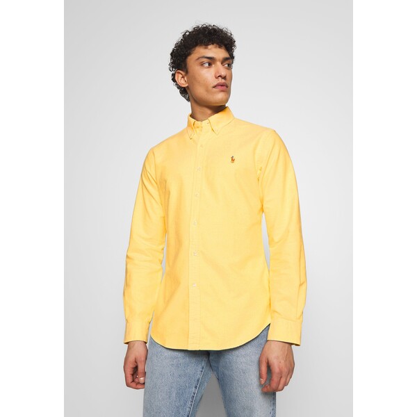 Polo Ralph Lauren SLIM FIT OXFORD SHIRT Koszula yellow oxford PO222D0K8-E11