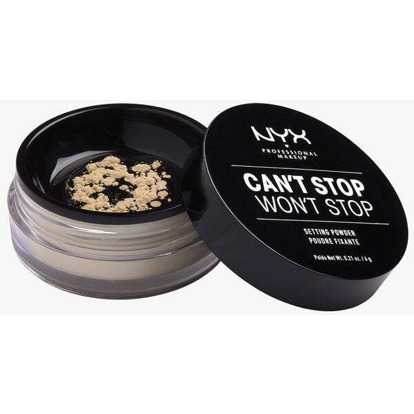 Nyx Professional Makeup CAN'T STOP WON'T STOP SETT. POWDER Utrwalanie makijażu NY631E006-B11