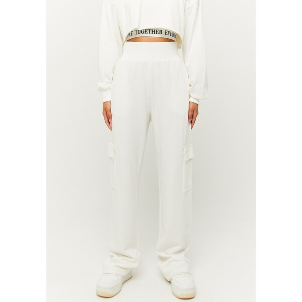 TALLY WEiJL Spodnie materiałowe white TAL21A03A-A11