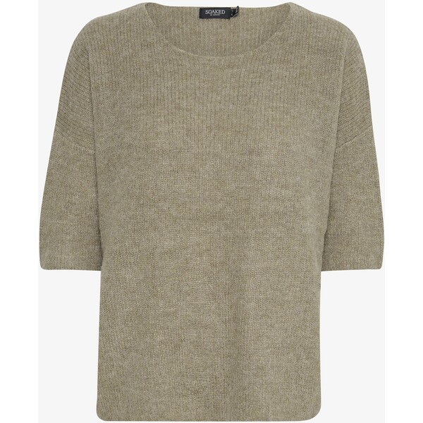 Soaked in Luxury TUESDAY JUMPER T-shirt basic toasted coconut SO921D03M-O11
