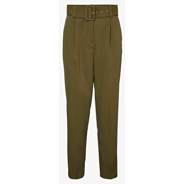 Vero Moda VMJULIE CARROT Spodnie materiałowe dark olive VE121A0YJ-N11