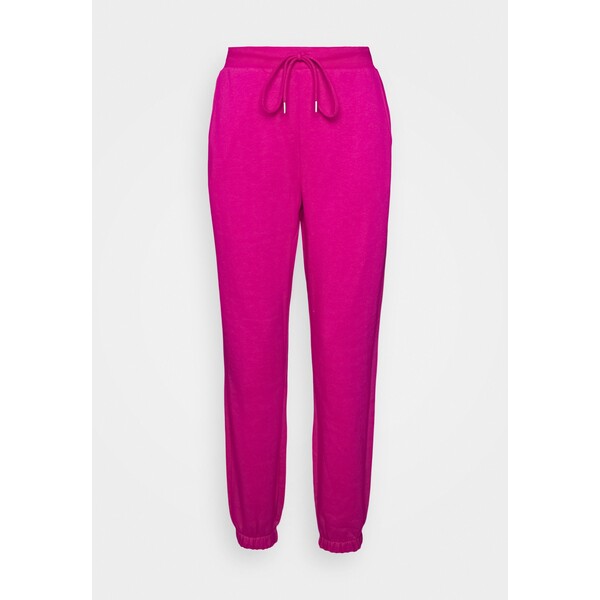 Lindex TROUSERS PERNILLE Spodnie treningowe dark pink L2E21A01G-J11