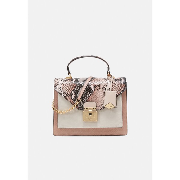 ALDO CLAIRLEIA Torebka pink/gold-coloured A0151H0XA-B11