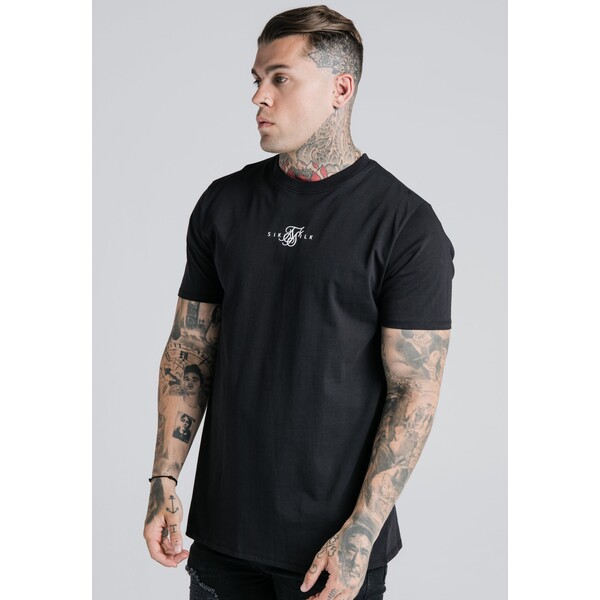 SIKSILK BASIC CORE TEE T-shirt basic black SIF22O0K4-Q11