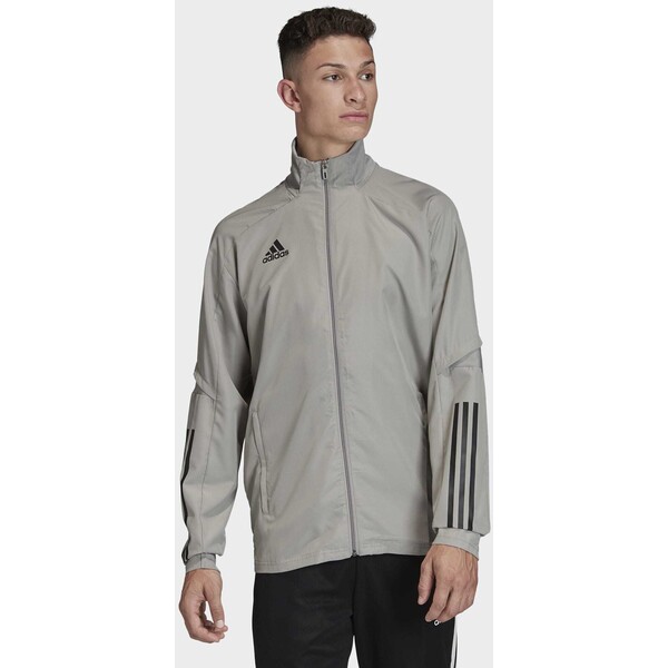 adidas Performance CONDIVO 20 PRE-MATCH TRACKSUIT Kurtka sportowa team mid grey AD542F0PS-C11