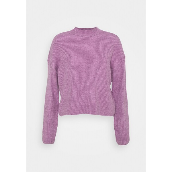 Vero Moda OLINA Sweter african violet melange VE121I1MA-I11