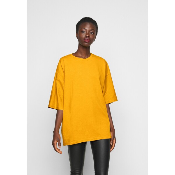 Missguided Tall T-shirt basic yellow MIG21D03R-E11