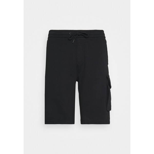 Calvin Klein Jeans Plus PLUS MONOGRAM BADGE Szorty black C2Q22F001-Q11