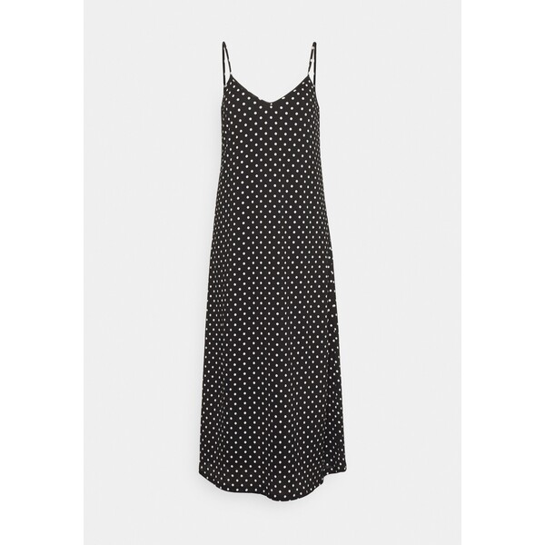 ONLY Tall ONLPELLA SLIP DRESS Sukienka z dżerseju black/white OND21C084-Q11