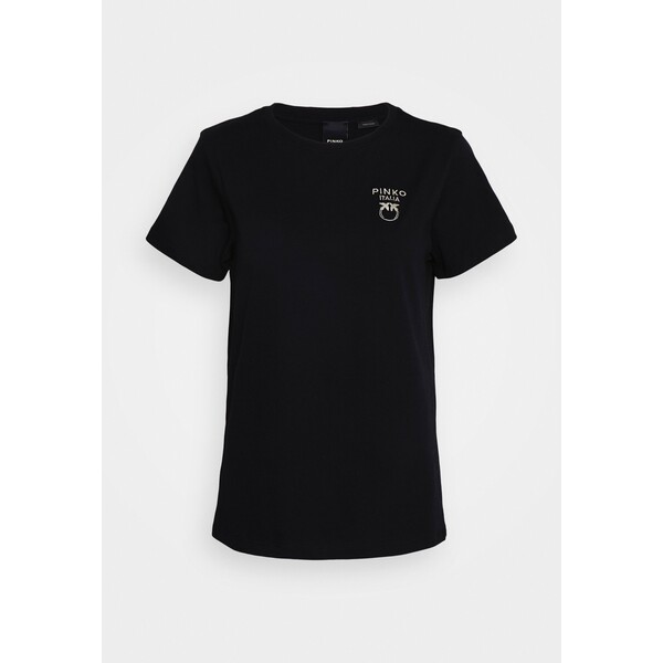 Pinko TREVIGLIO T-shirt basic black/gold P6921D042-Q11