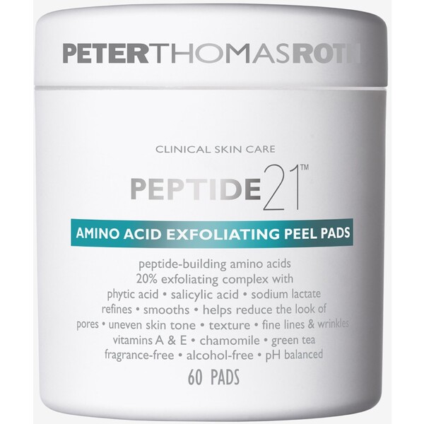 Peter Thomas Roth PEPTIDE 21 AMINO ACID EXFOLIATING PEEL PADS Oczyszczanie twarzy - PT331G01R-S11