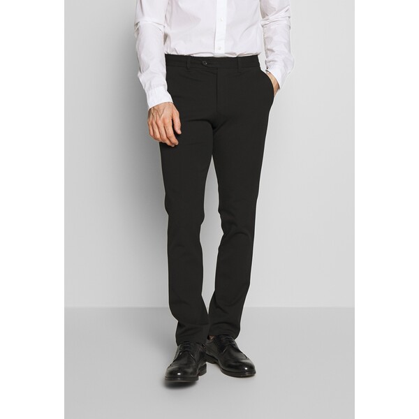 Selected Homme SLHSLIM-CARLO FLEX PANTS Spodnie materiałowe black SE622E0DN-Q11