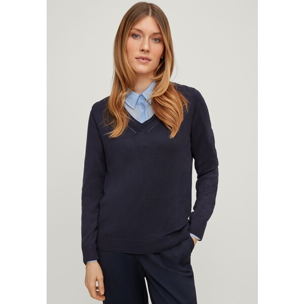comma MIT AJOURDETAIL Sweter navy CO121I0OW-K11