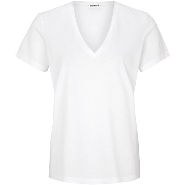 DRYKORN NILIA T-shirt basic white DR221D030-A11