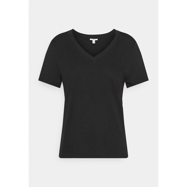 edc by Esprit VNECK TEE T-shirt basic black ED121D1HX-Q11