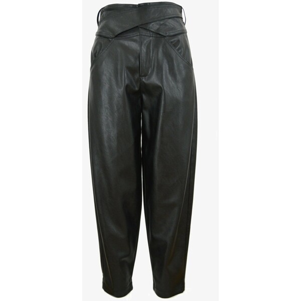 Pinko SHELBY Spodnie materiałowe black P6921A06Q-Q11