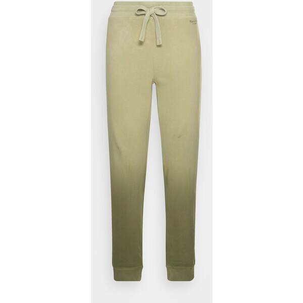 Marc O'Polo PANTS STRAIGHT FIT ELASTIC WAISTBAND DIP DYE Spodnie treningowe multi/green shades MA321A0JC-M11
