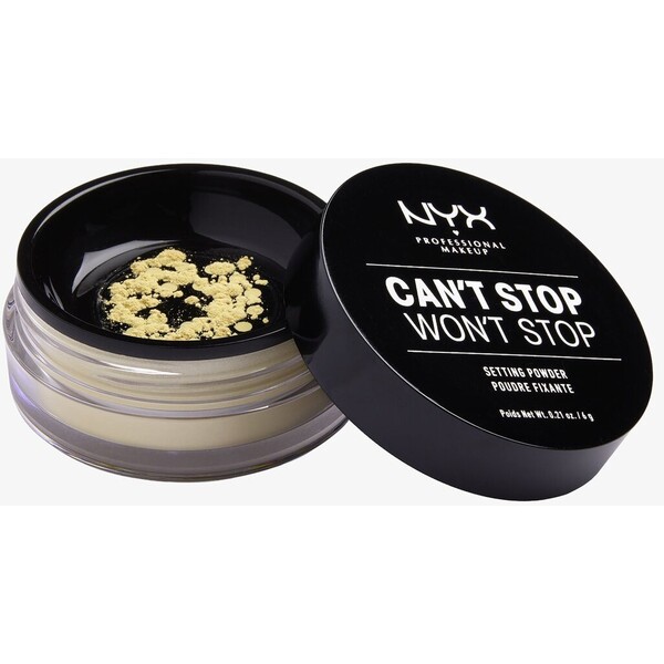 Nyx Professional Makeup CAN´T STOP WON´T STOP SETTING POWDER Utrwalanie makijażu NY631E005-S15