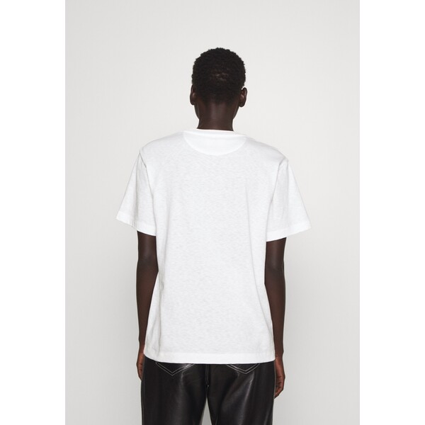 Bally T-shirt z nadrukiem white 23B21D009-A11