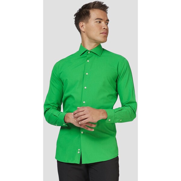 OppoSuits Koszula biznesowa green OP222D00K-M11