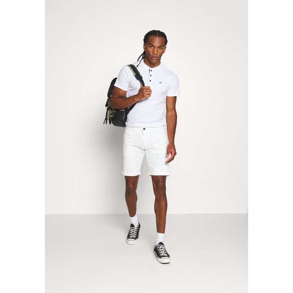 Hollister Co. HENLEY 3 PACK T-shirt basic white/navy/black H0422O08N-A11
