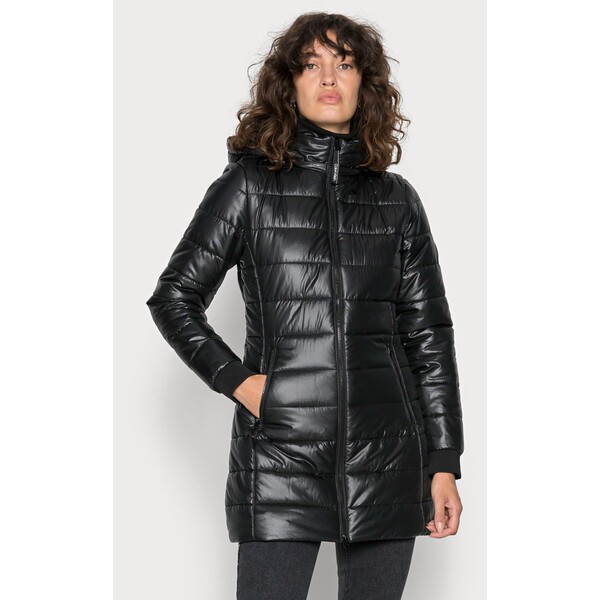 Calvin Klein ESSENTIAL REPREVE COAT Klasyczny płaszcz black 6CA21U03A-Q11