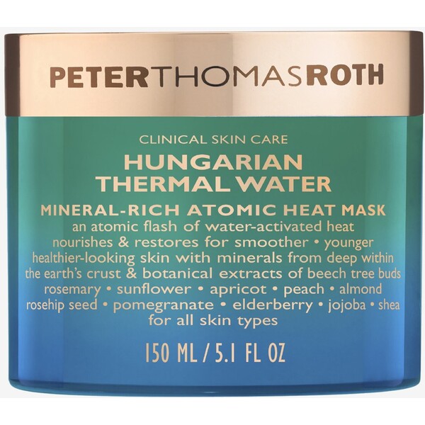 Peter Thomas Roth HUNGARIAN THERMAL WATER MINERAL-RICH ATOMIC HEAT MASK Maseczka - PT331G019-S11