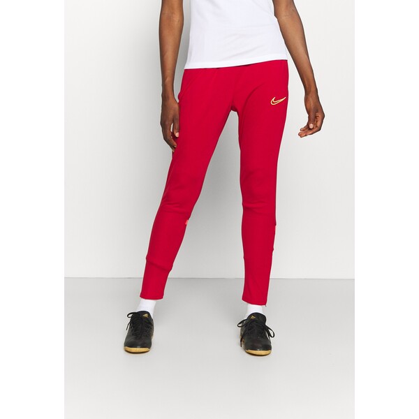 Nike Performance ACADEMY PANT Spodnie treningowe gym red/bright crimson/volt N1241E15G-G11