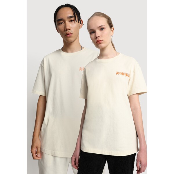 Napapijri S-SARETINE T-shirt basic whitecap gray NA621000M-A11