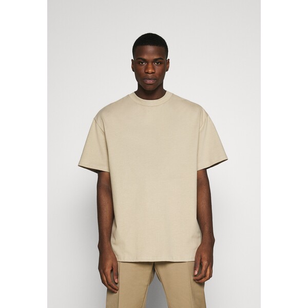 Weekday GREAT T-shirt basic beige WEB22O05A-B11