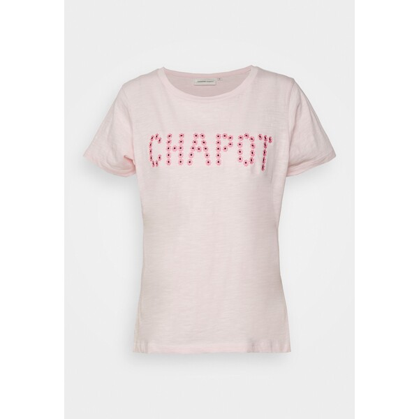 Fabienne Chapot DAISY T-shirt z nadrukiem light pink FAH21D015-J11