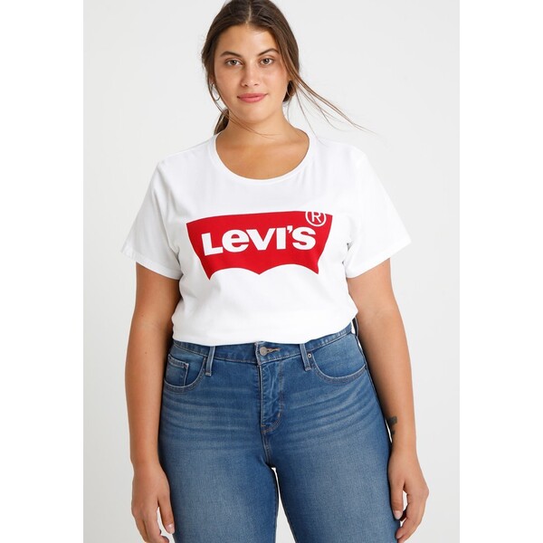 Levi's® Plus T-shirt z nadrukiem L0M21D000-A11