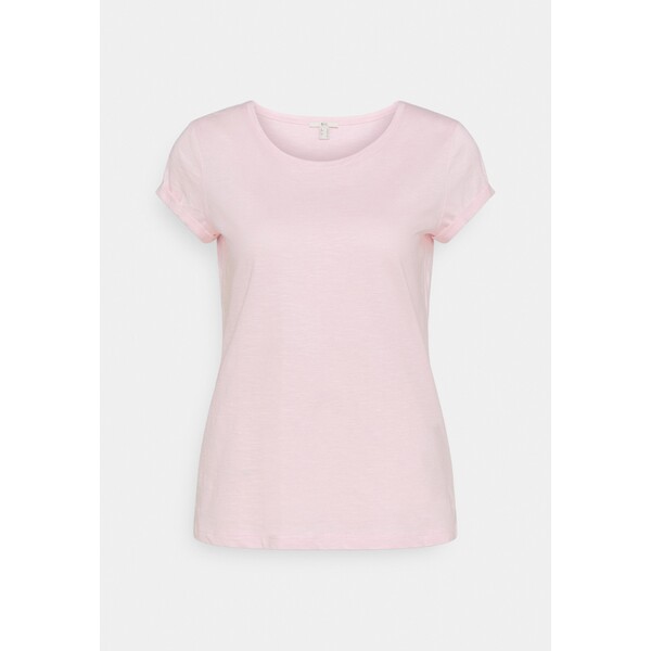 edc by Esprit ROUND NECK T-shirt basic light pink ED121D1HW-J11