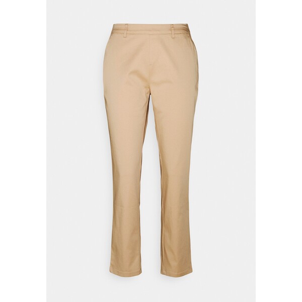 Anna Field BASIC Chino Spodnie materiałowe beige AN621A05Y-B11