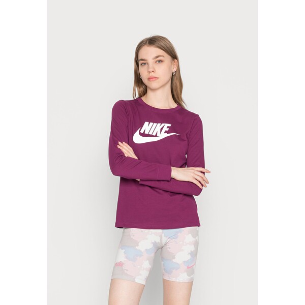 Nike Sportswear TEE ICON Bluzka z długim rękawem sangria NI121D0EG-I12