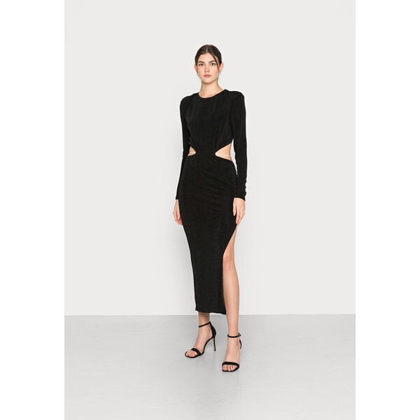 Nly by Nelly STARLIGHT DRESS DETAIL DRESS Sukienka koktajlowa black NEG21C0HT-Q11