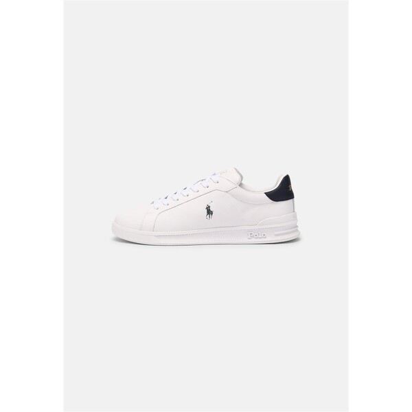 Polo Ralph Lauren HERITAGE COURT II LEATHER SNEAKER Sneakersy niskie white/newport navy PO212O041-A11