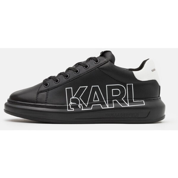 KARL LAGERFELD KAPRI MENS LOGO Sneakersy niskie black K4812O01Q-Q11