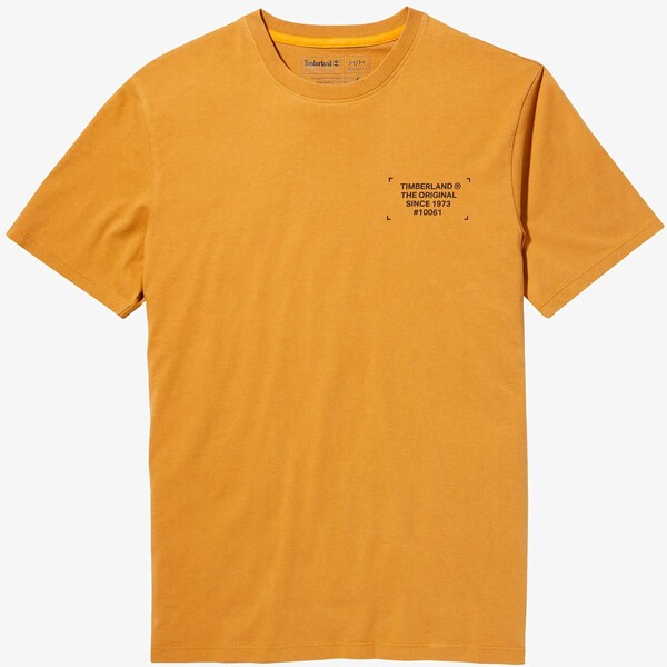 Timberland YC SS BACK BOX TEE REG T-shirt basic wheat boot TI122O04G-C11